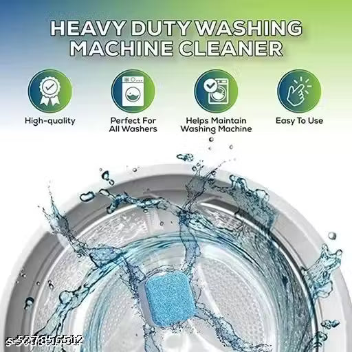 6-Month Washing Machine Deep Cleaning Kit (24 Tablets)